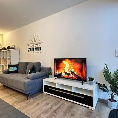 Relaxapartments Black Forest Emotion Mit Sonnenbalkon Mit Blick Auf Den Kurpark, Schnelles Internet, Naehe Triberger Wasserfaelle, Fuer Bis Zu 2 Personen Schönwalde Buitenkant foto